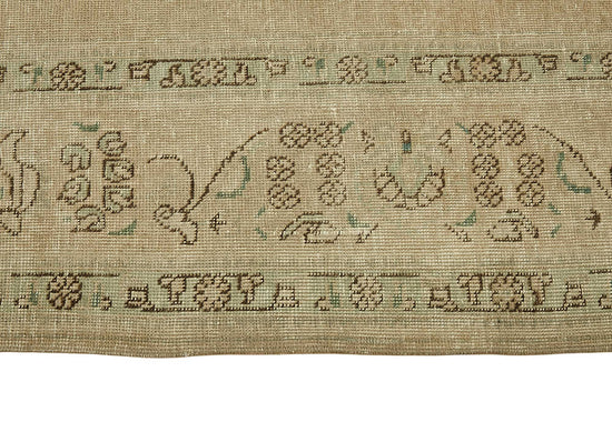 10x13 Beige Vintage Large Area Rug - 49466