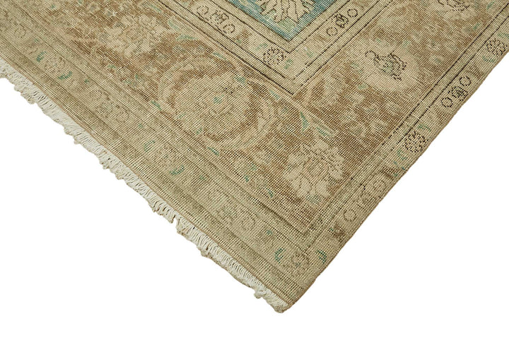 10x12 Beige Vintage Large Area Rug - 49467