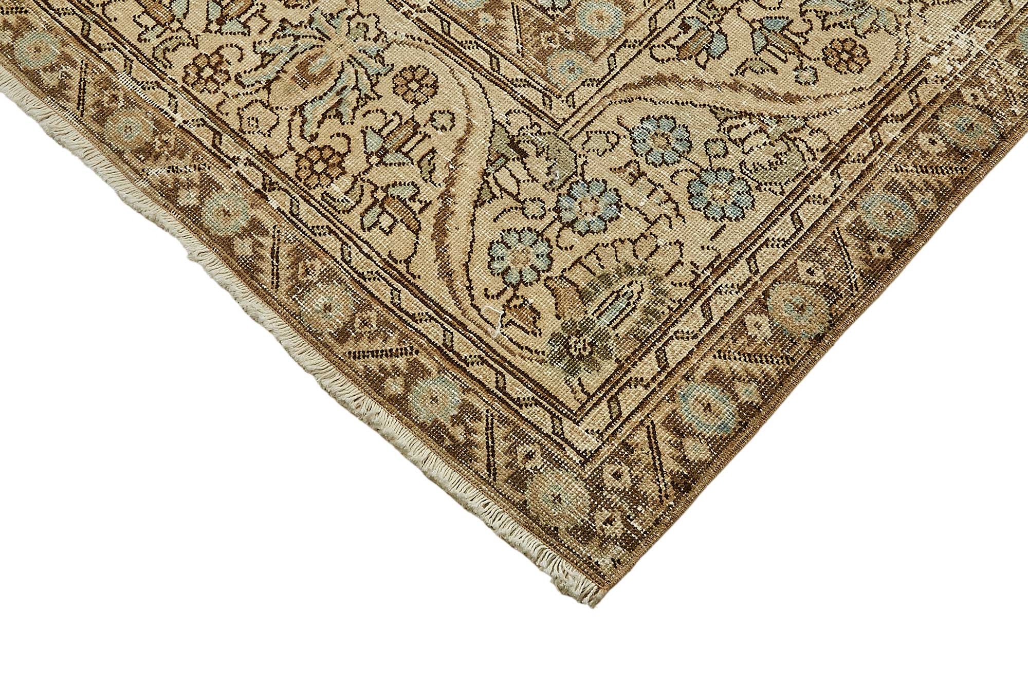 10x13 Beige Vintage Large Area Rug - 49468