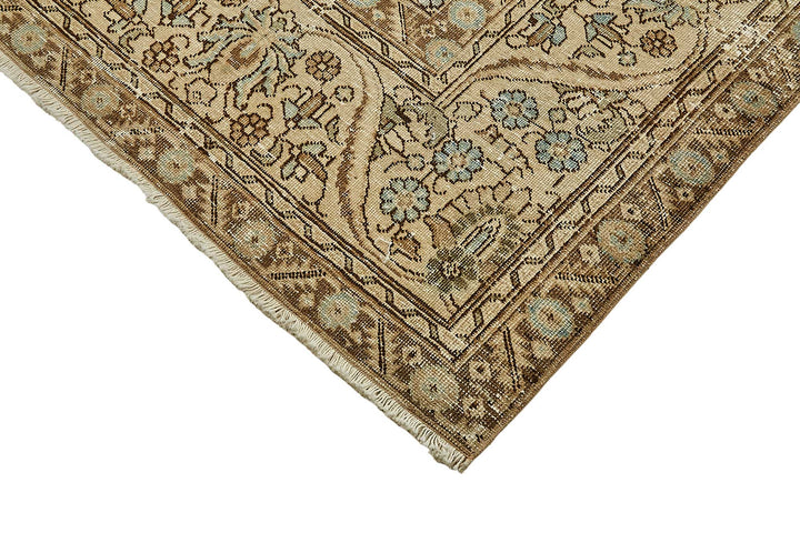 10x13 Beige Vintage Large Area Rug - 49468