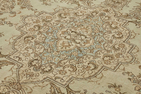 10x13 Beige Vintage Large Area Rug - 49468