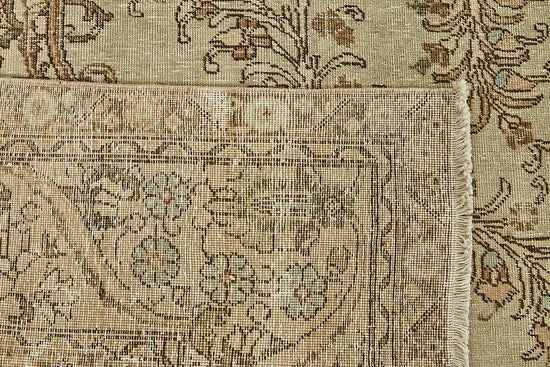 10x13 Beige Vintage Large Area Rug - 49468