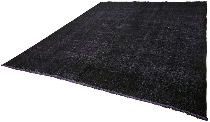9x12 Black Overdyed Area Rug - 49481