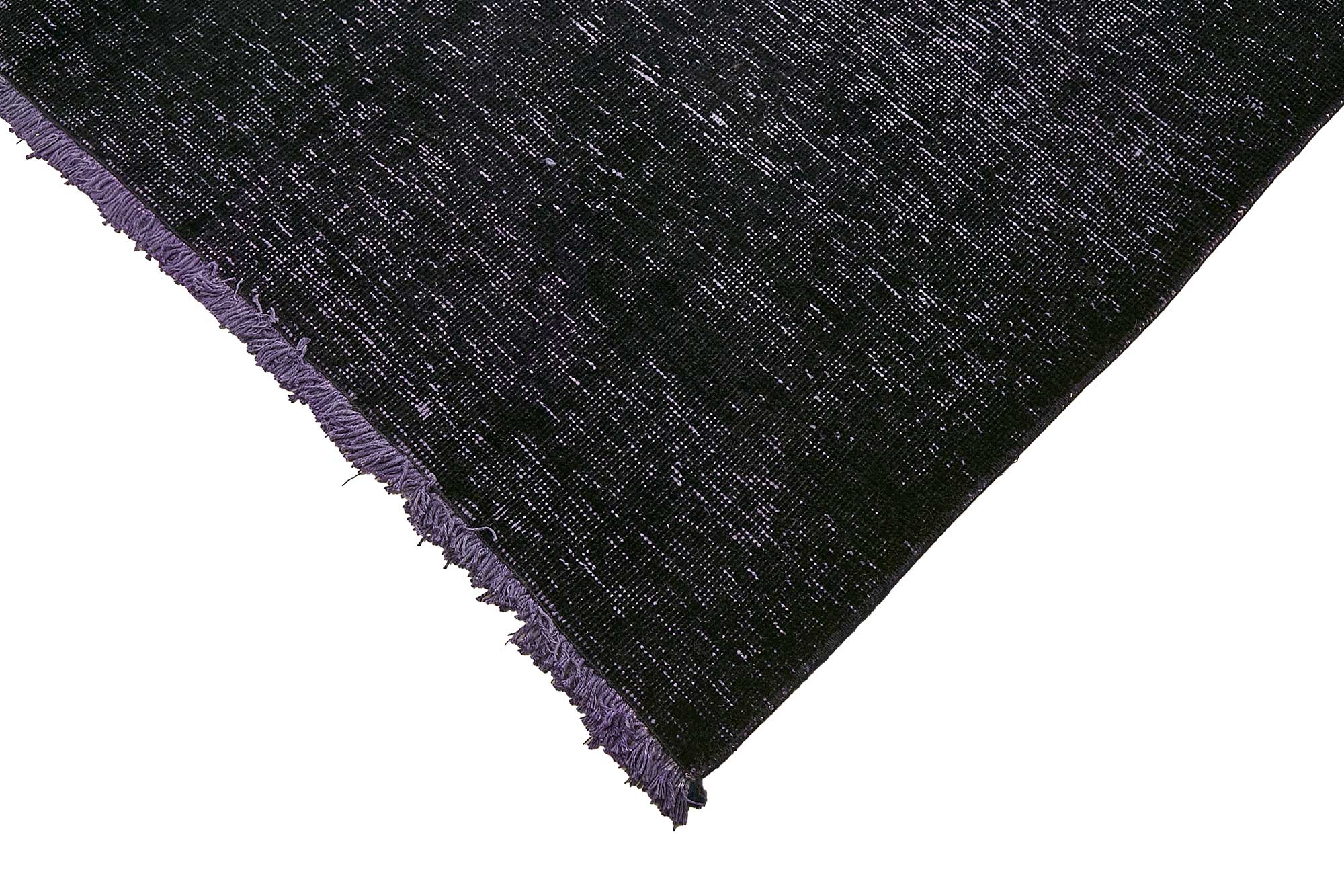 9x12 Black Overdyed Area Rug - 49481