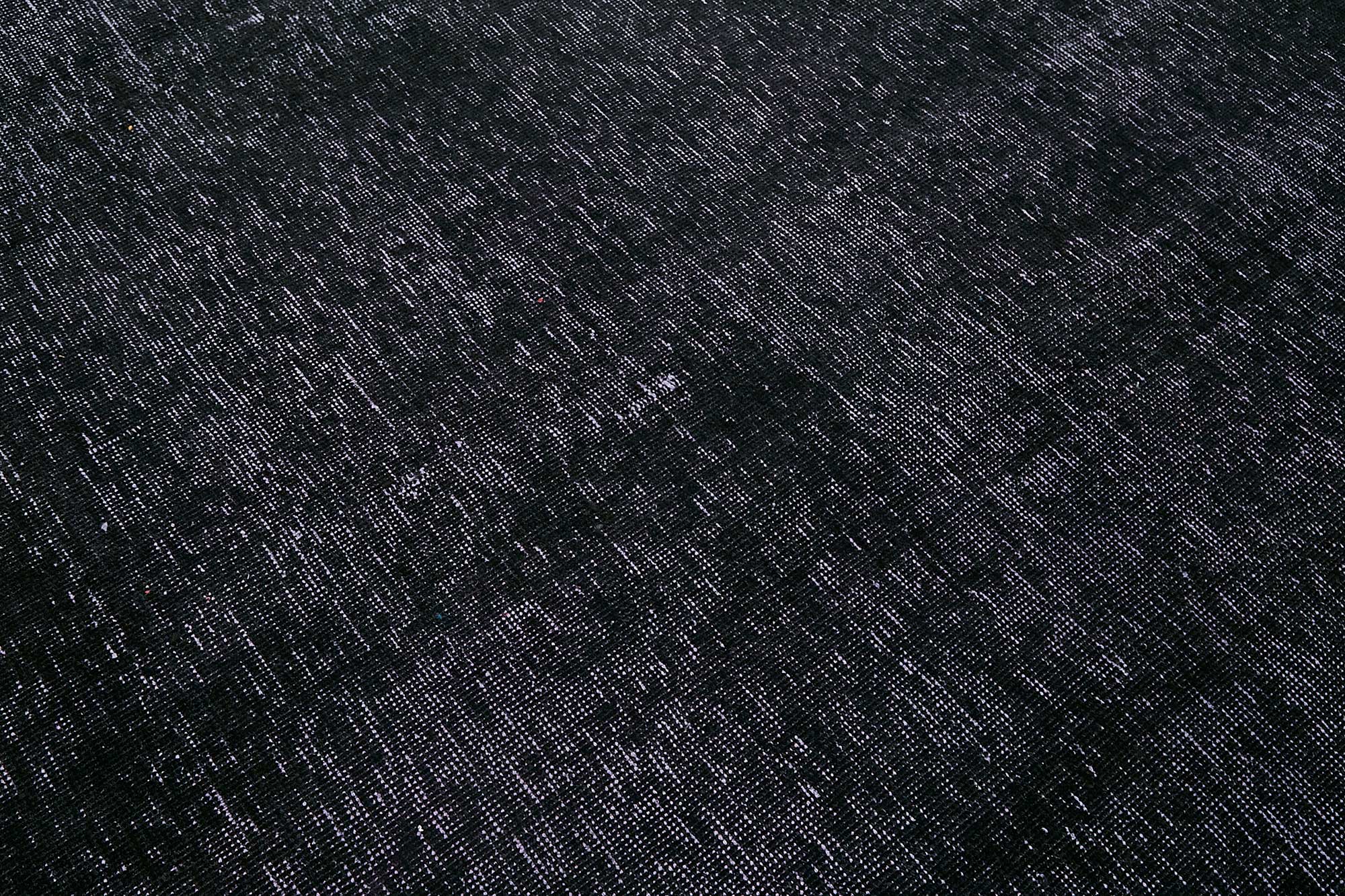 9x12 Black Overdyed Area Rug - 49481