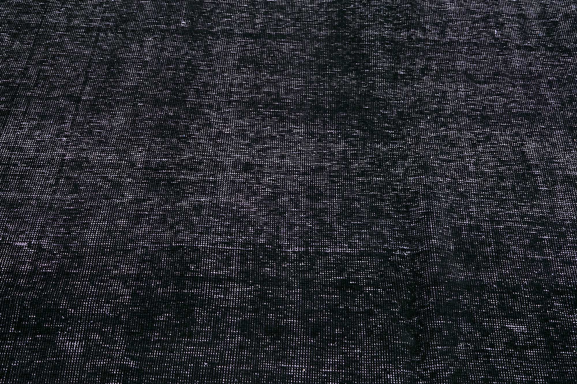 9x12 Black Overdyed Area Rug - 49481