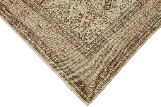 7x10 Hand-Knotted Turkish Vintage Rug - 49662