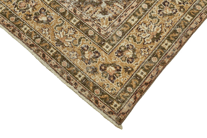 7x10 Hand-Knotted Turkish Vintage Rug - 49664