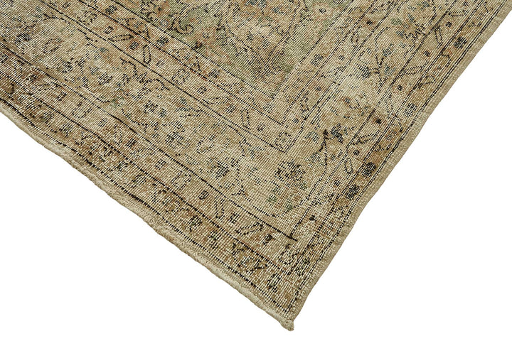 7x11 Hand-Knotted Turkish Vintage Rug - 49668
