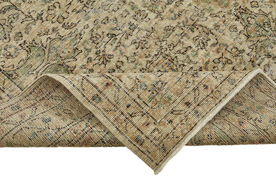 7x11 Hand-Knotted Turkish Vintage Rug - 49668