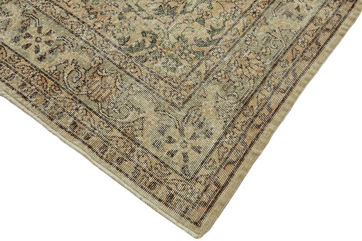 7x10 Hand-Knotted Turkish Vintage Rug - 49669