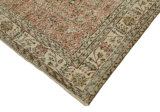 7x10 Hand-Knotted Turkish Vintage Rug - 49670