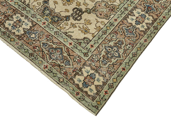 7x10 Hand-Knotted Turkish Vintage Rug - 49671
