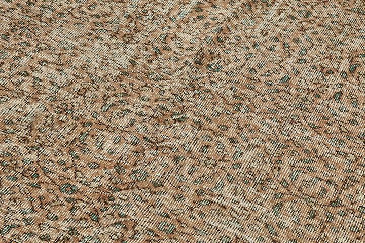 7x10 Hand-Knotted Turkish Vintage Rug - 49672