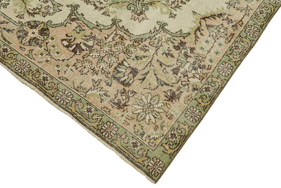 7x10 Hand-Knotted Turkish Vintage Rug - 49673