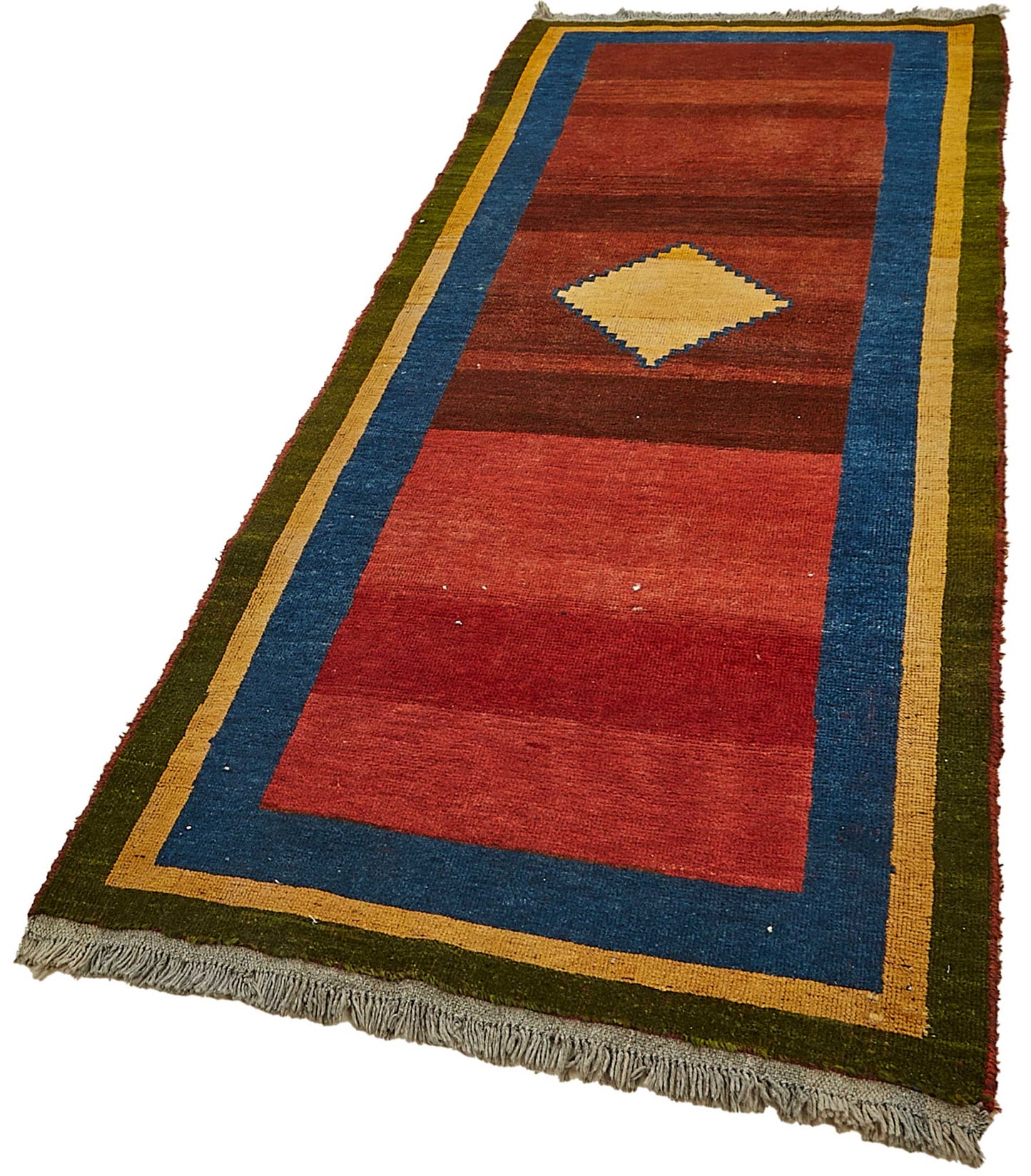 3x10 Red Handmade Oriental Rug - 49676