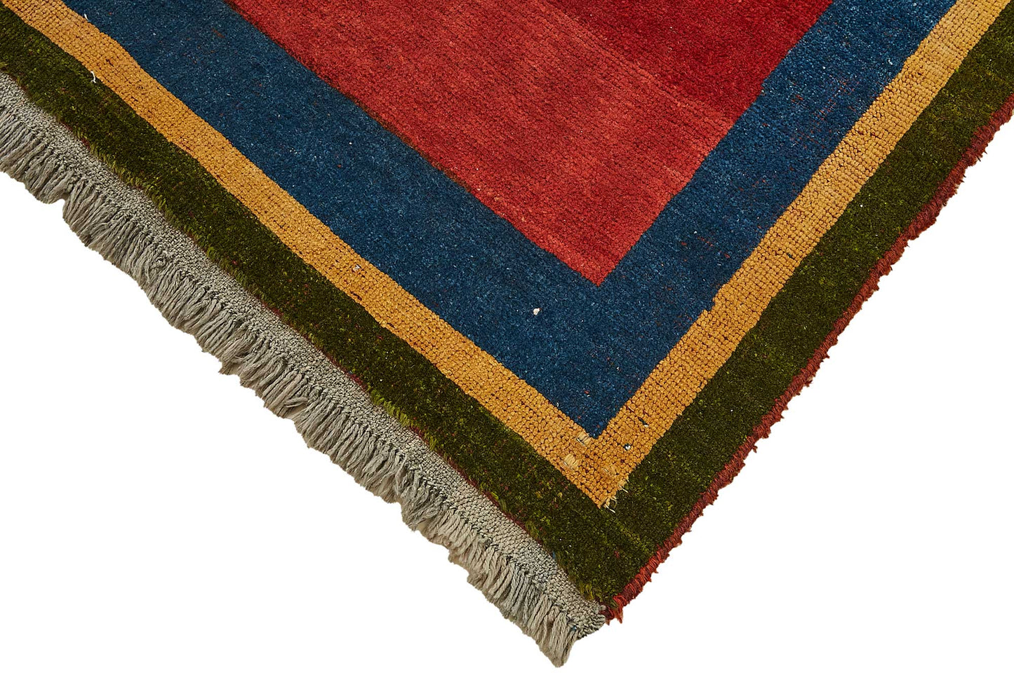 3x10 Red Handmade Oriental Rug - 49676