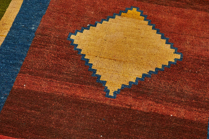 3x10 Red Handmade Oriental Rug - 49676