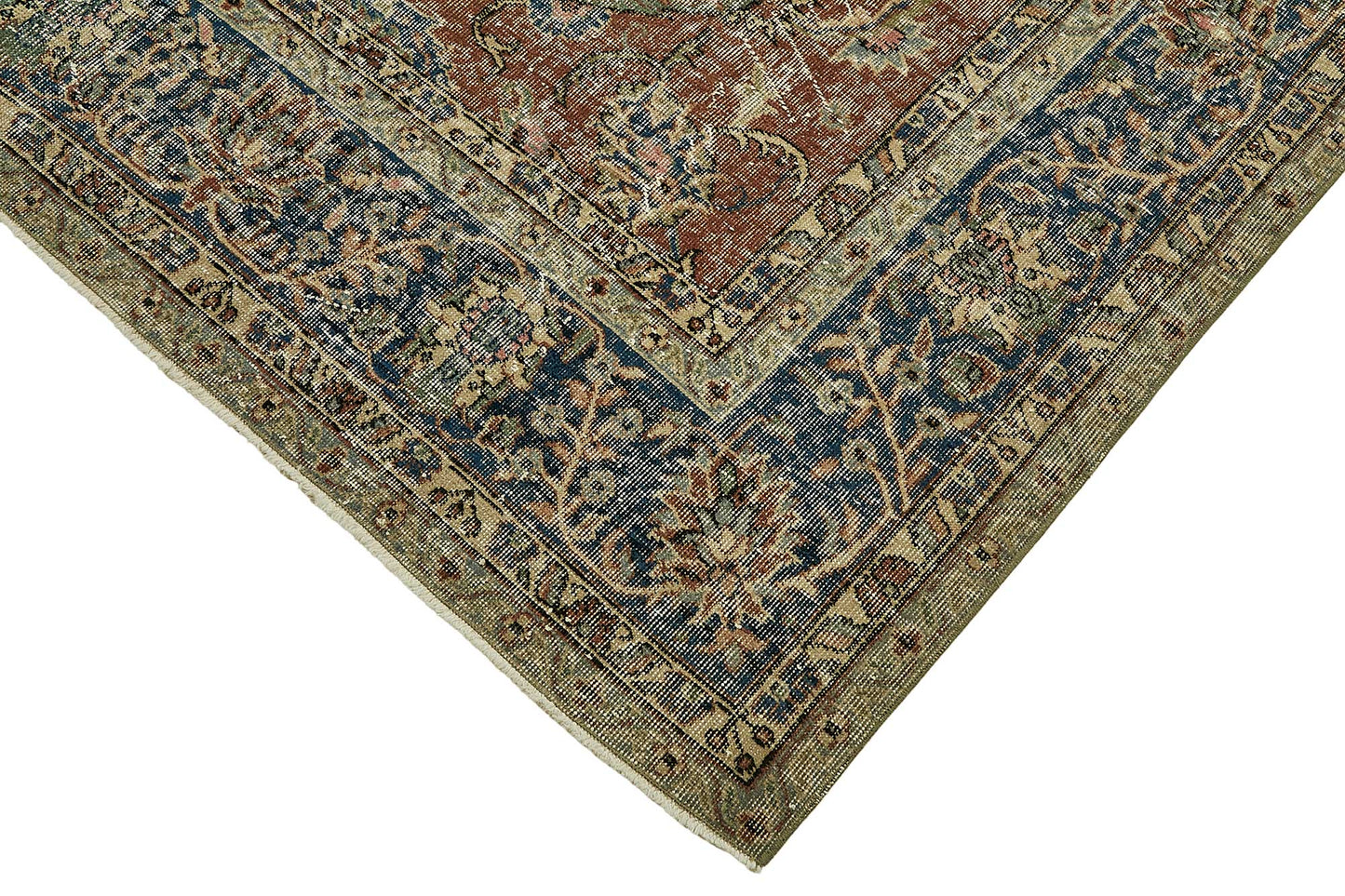 8x11 Hand-Knotted Turkish Vintage Rug - 49680
