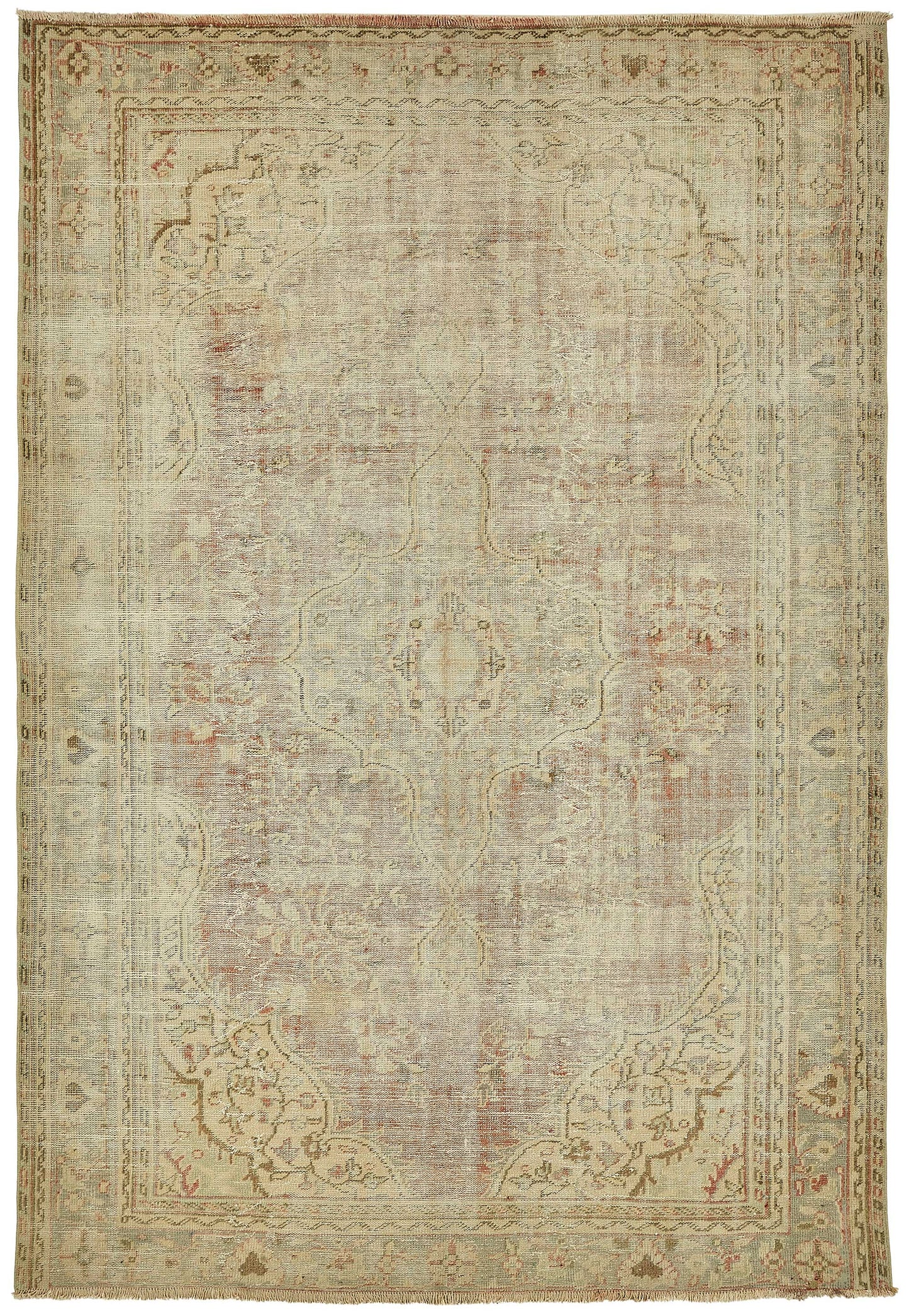 8x11 Hand-Knotted Turkish Vintage Rug - 49682
