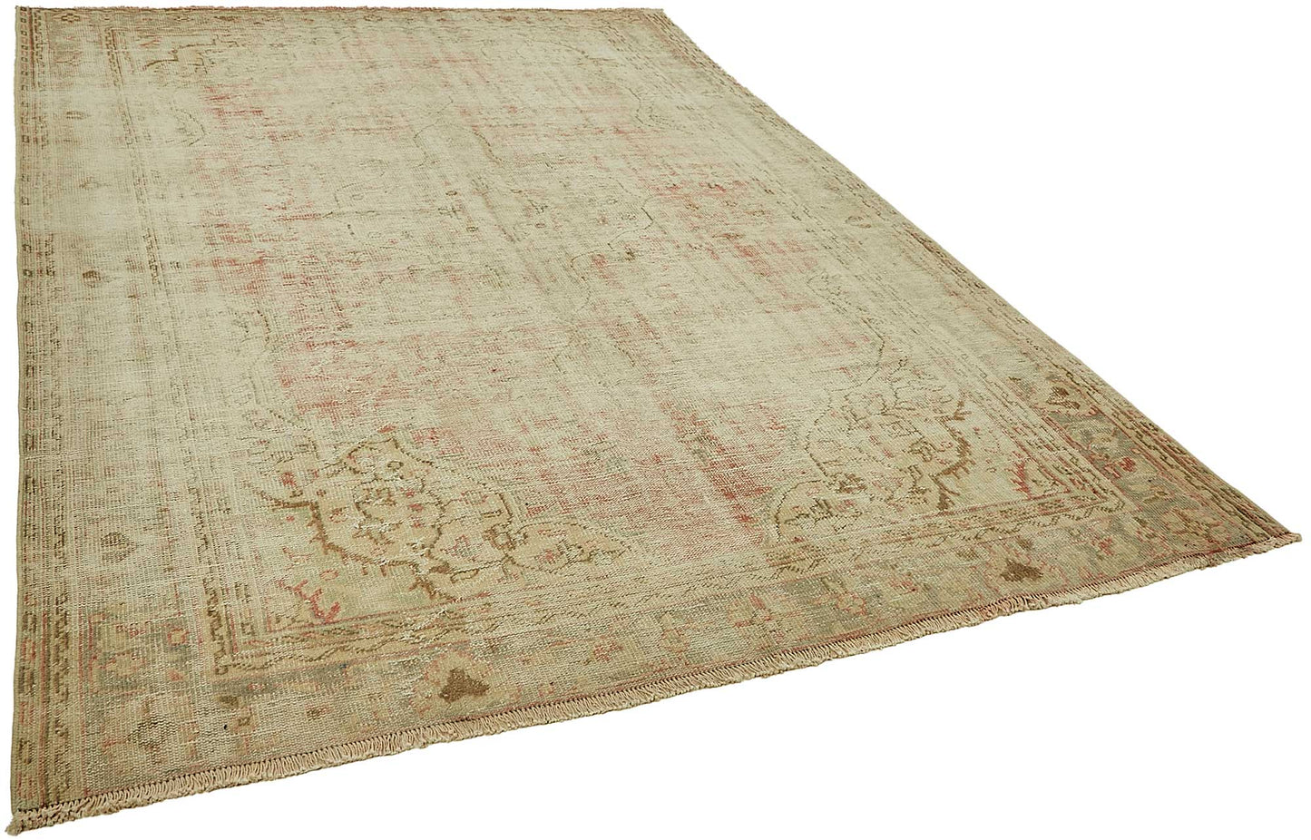 8x11 Hand-Knotted Turkish Vintage Rug - 49682