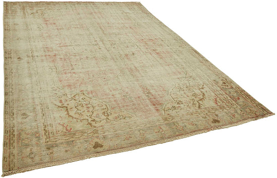 8x11 Hand-Knotted Turkish Vintage Rug - 49682