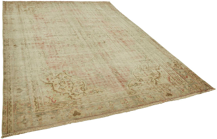 8x11 Hand-Knotted Turkish Vintage Rug - 49682