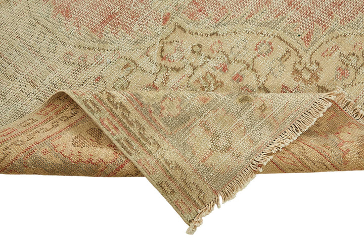 8x11 Hand-Knotted Turkish Vintage Rug - 49682