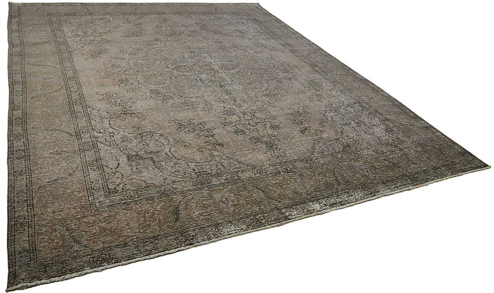 10x13 Grey Overdyed Area Rug - 49684