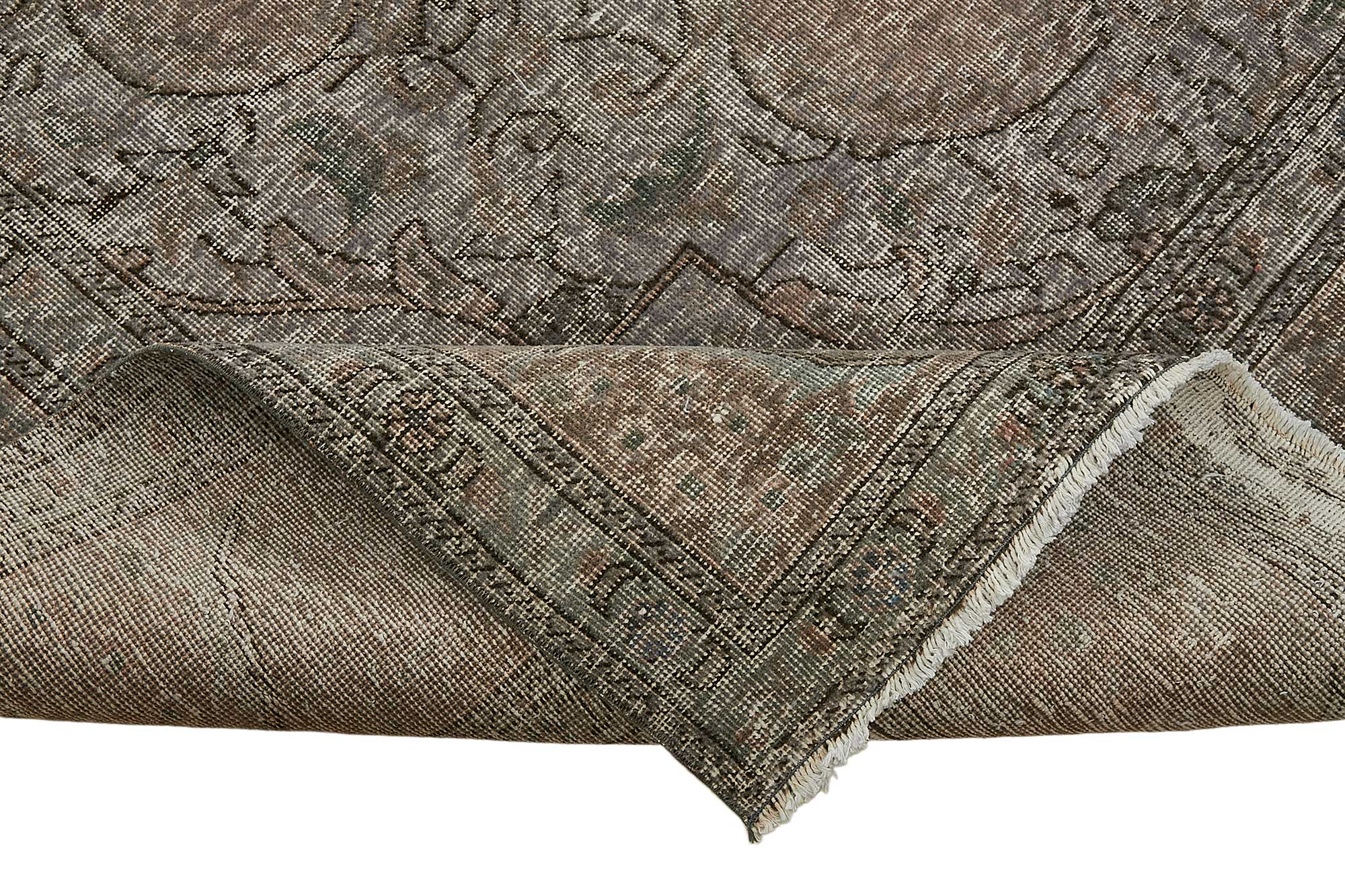 10x13 Grey Overdyed Area Rug - 49684