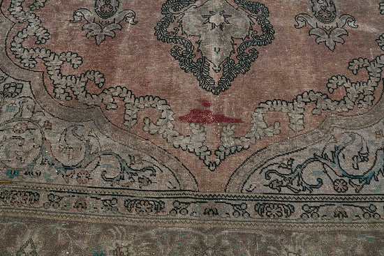 8x13 Grey Overdyed Area Rug - 49685