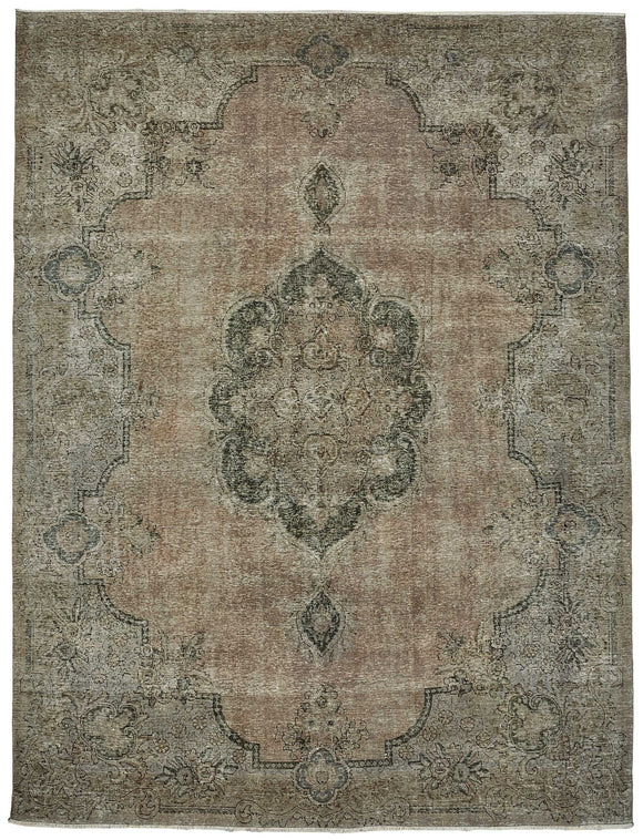 9x13 Grey Overdyed Area Rug - 49686