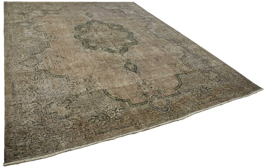 9x13 Grey Overdyed Area Rug - 49686