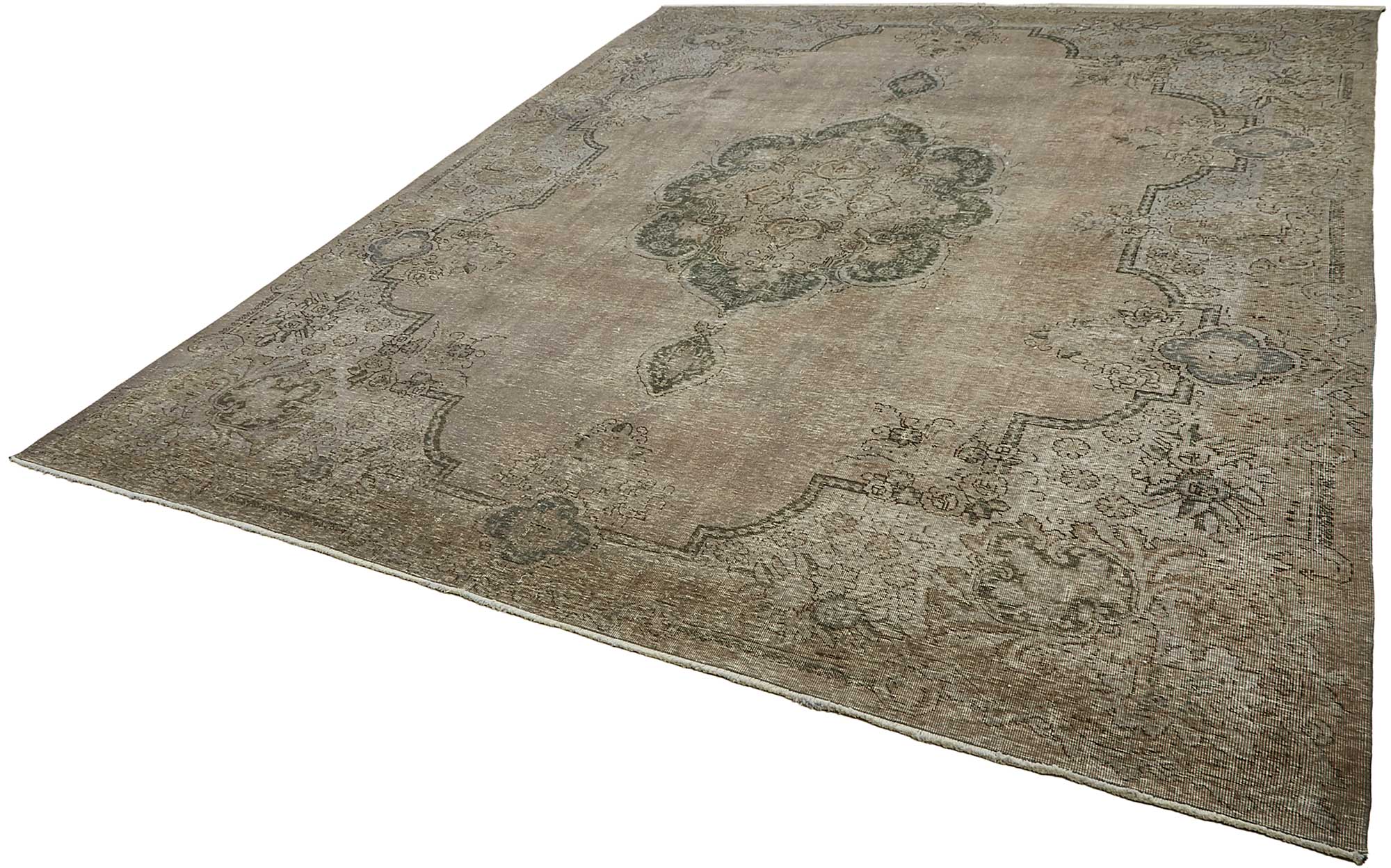 9x13 Grey Overdyed Area Rug - 49686