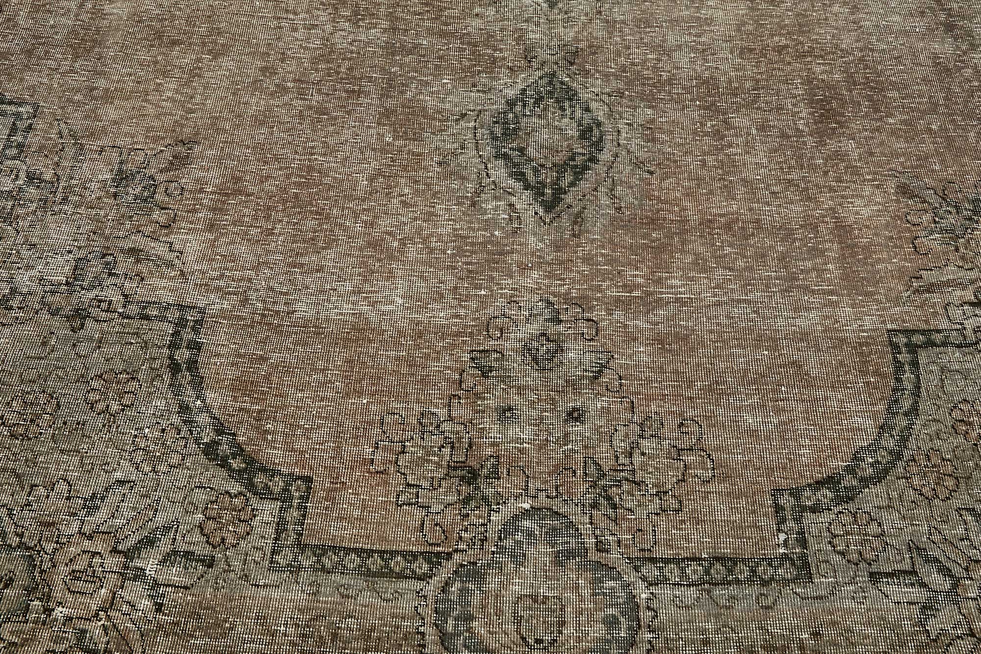 9x13 Grey Overdyed Area Rug - 49686