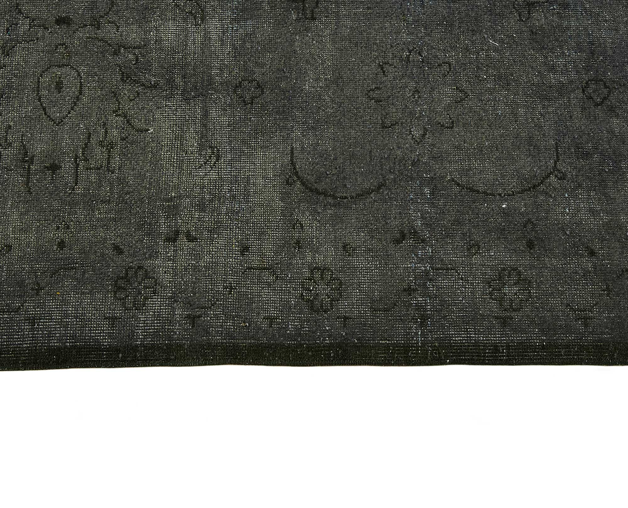 14x14 Grey Overdyed Area Rug - 49687