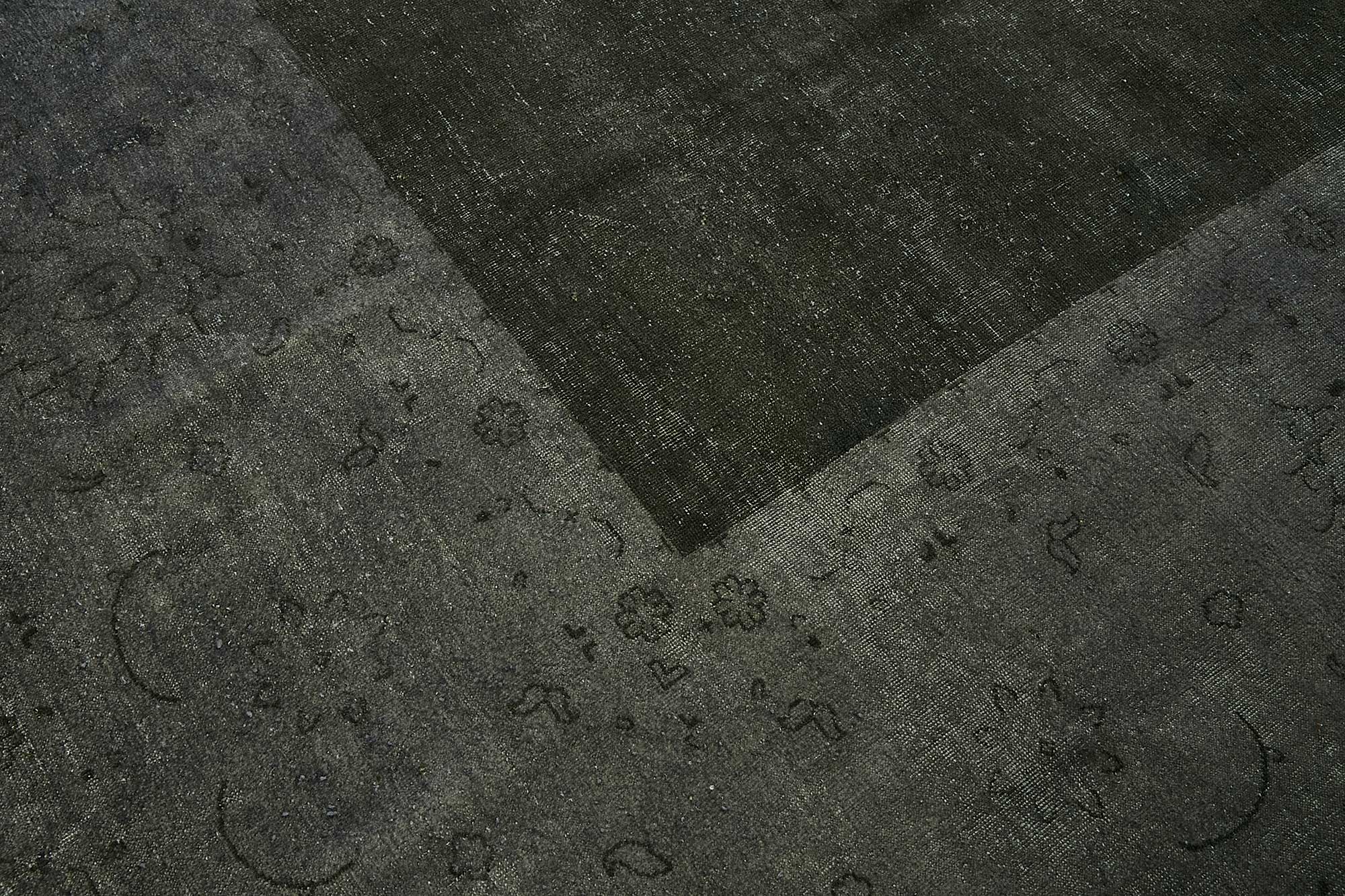 14x14 Grey Overdyed Area Rug - 49687