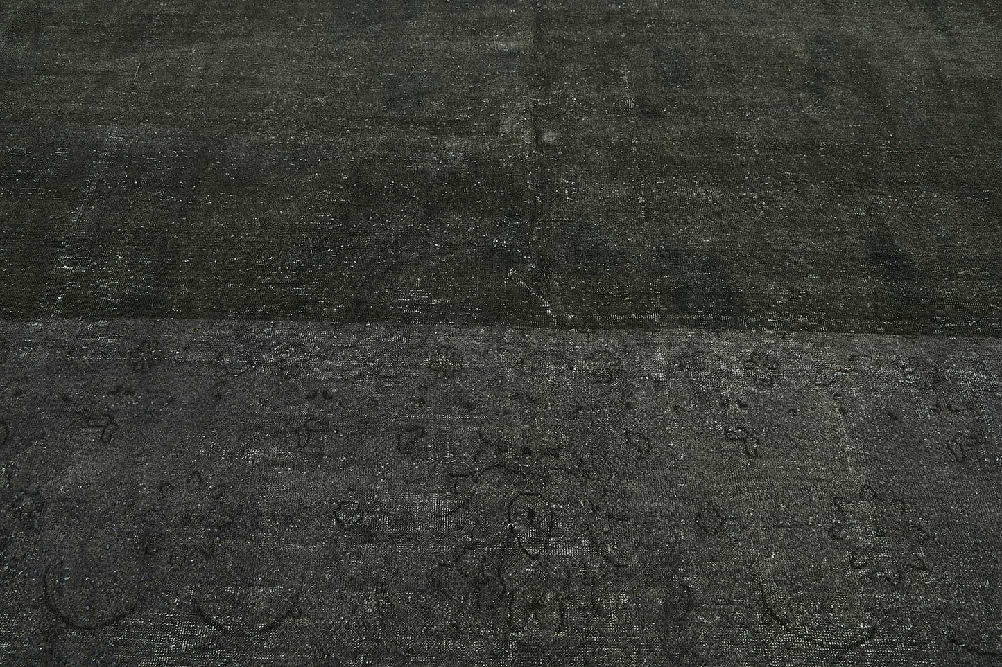 14x14 Grey Overdyed Area Rug - 49687