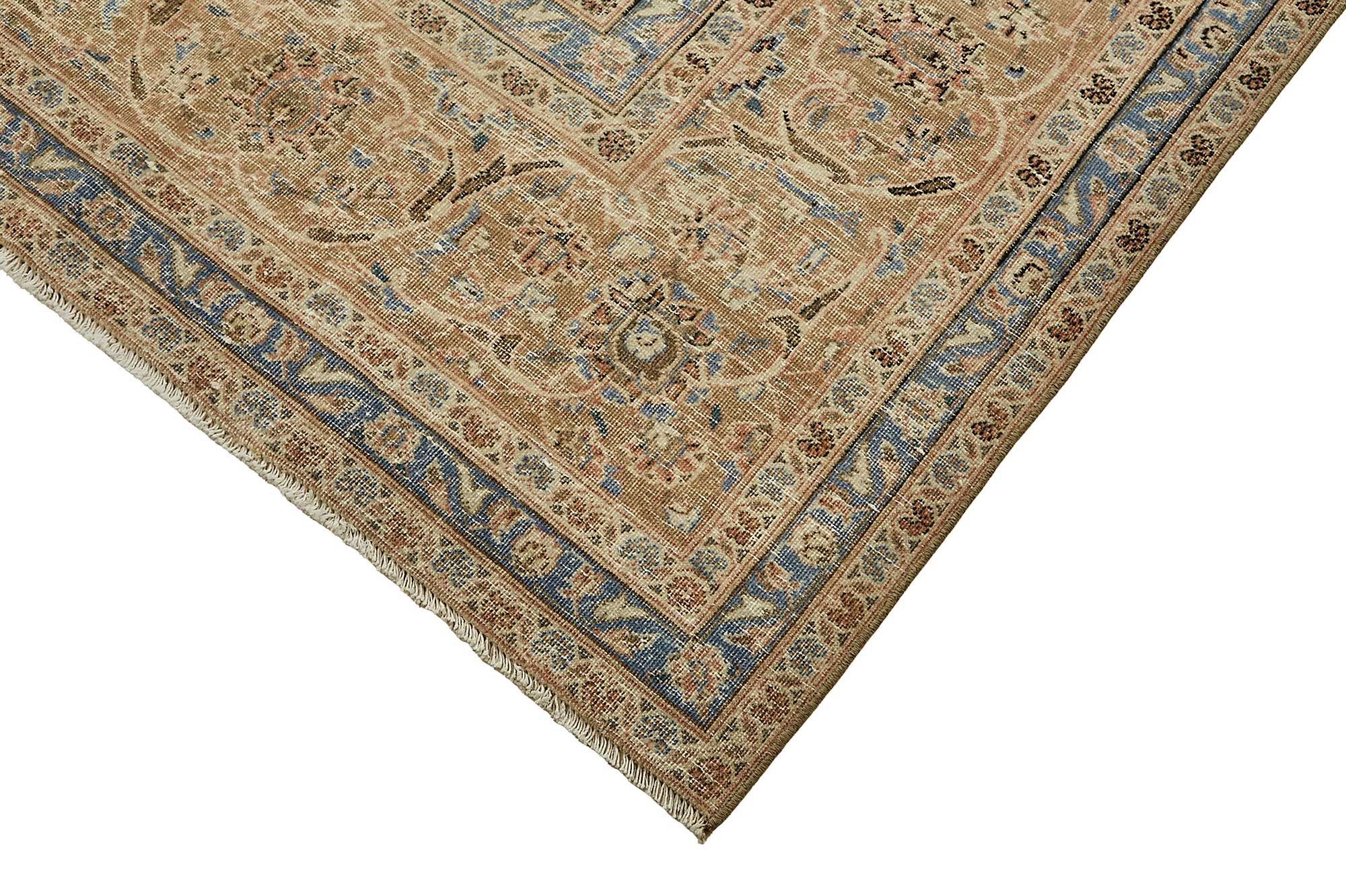 9x13 Beige Vintage Large Area Rug - 49709