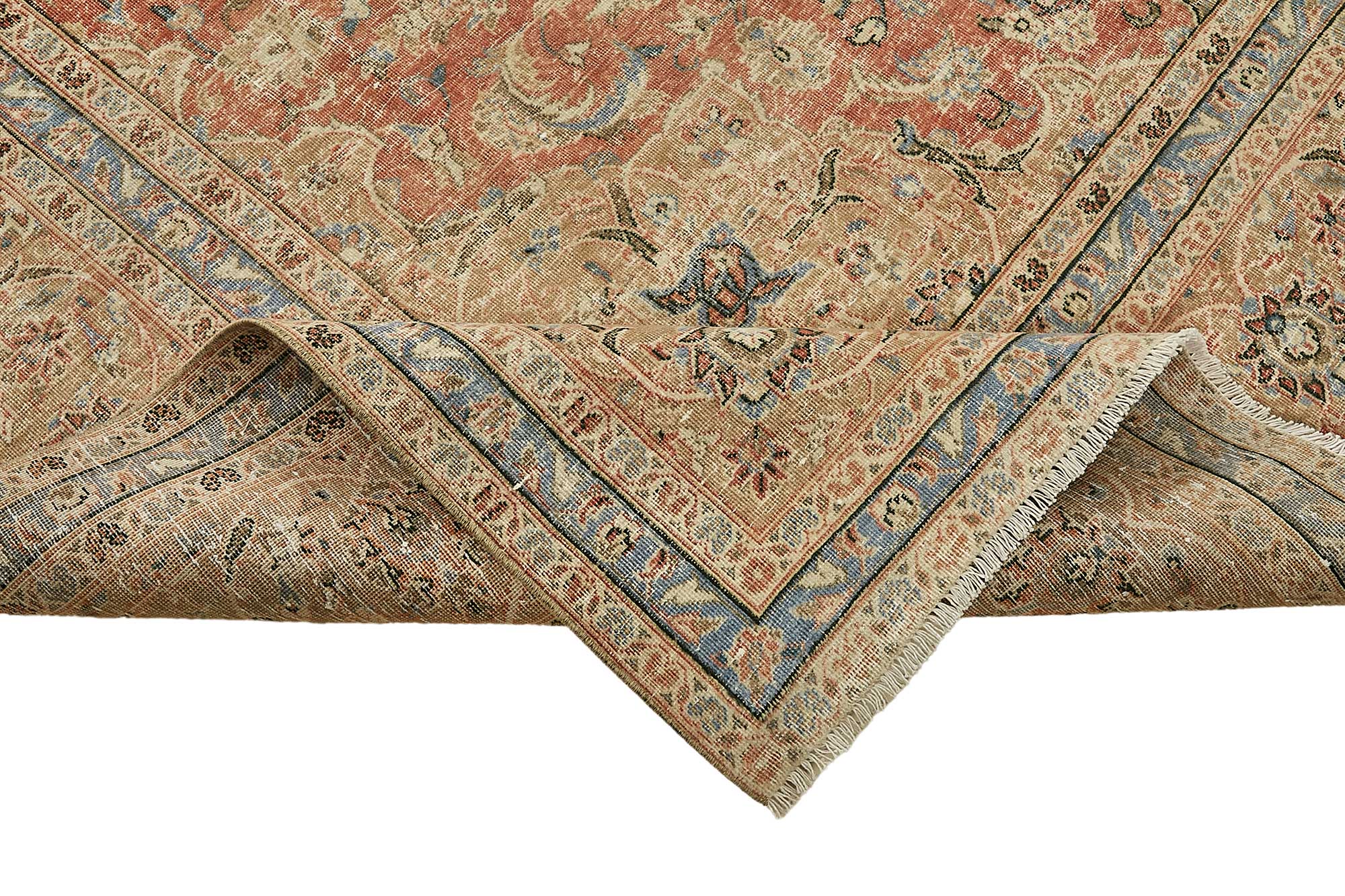 9x13 Beige Vintage Large Area Rug - 49709