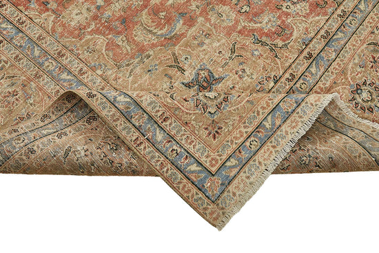 9x13 Beige Vintage Large Area Rug - 49709