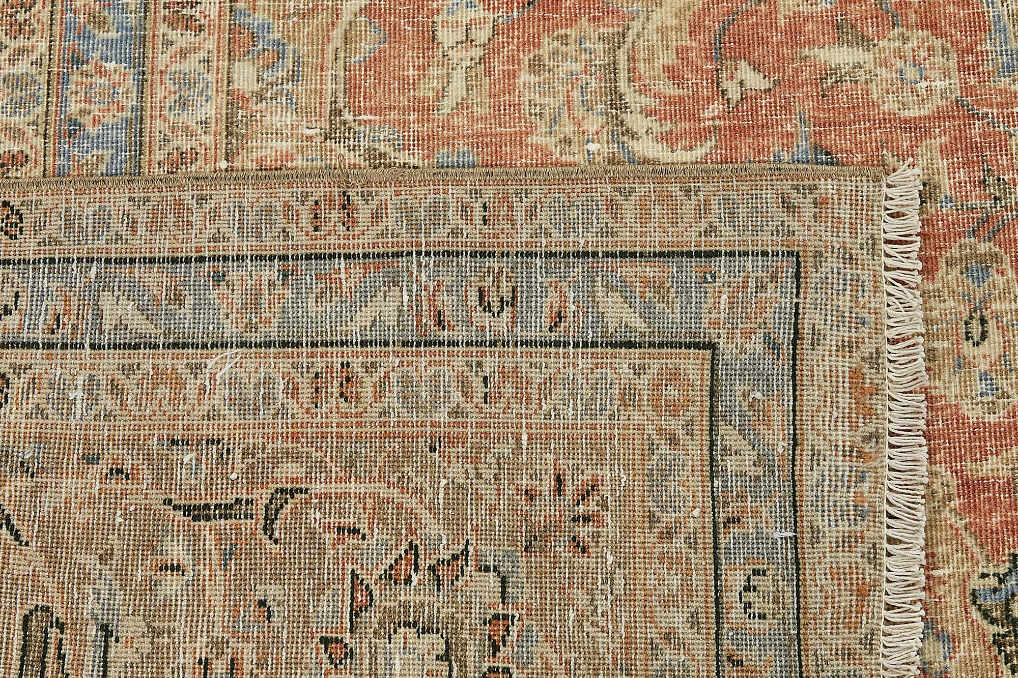 9x13 Beige Vintage Large Area Rug - 49709