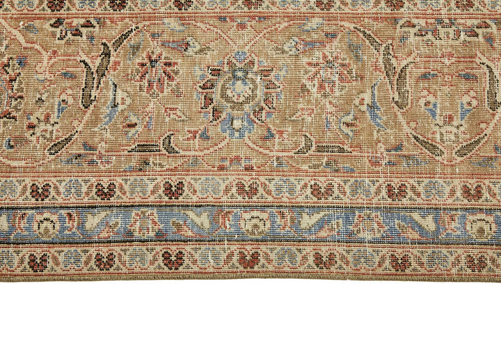 9x13 Beige Vintage Large Area Rug - 49709