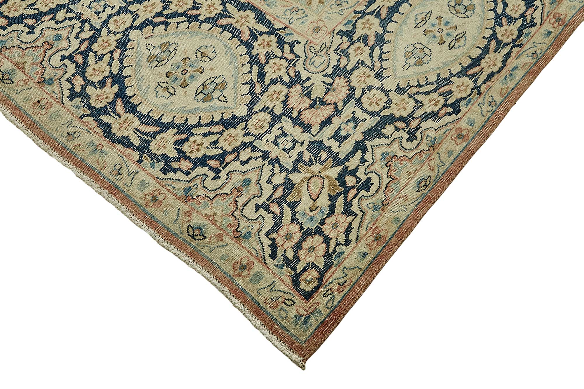 10x13 Beige Vintage Large Area Rug - 49711