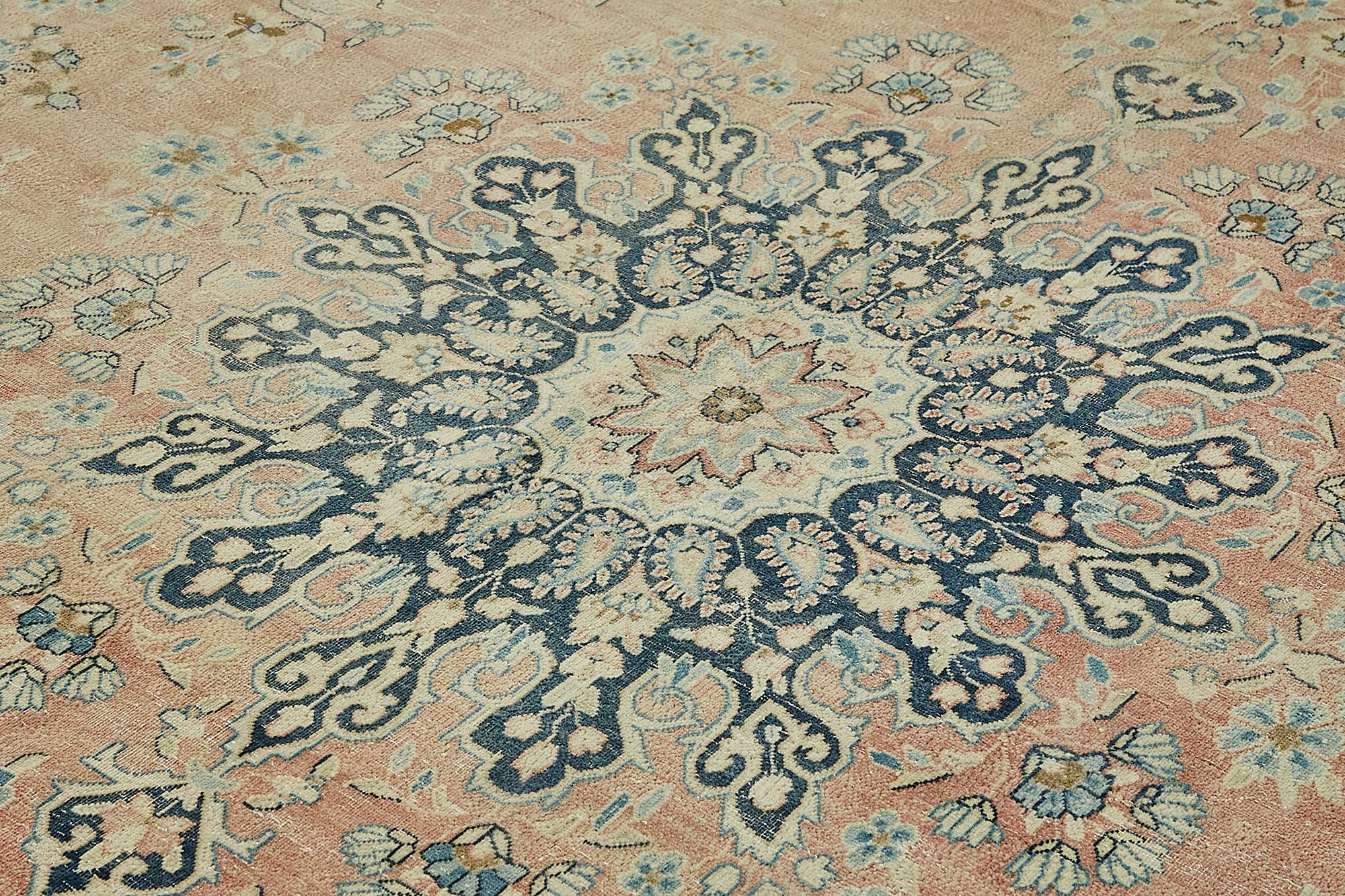 10x13 Beige Vintage Large Area Rug - 49711