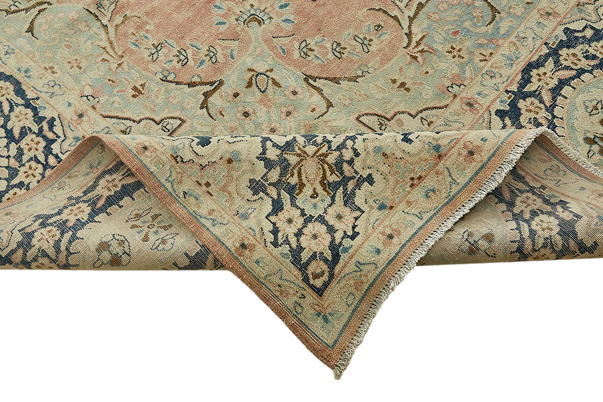 10x13 Beige Vintage Large Area Rug - 49711