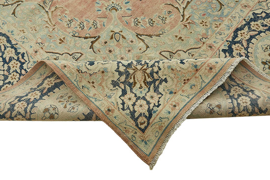 10x13 Beige Vintage Large Area Rug - 49711