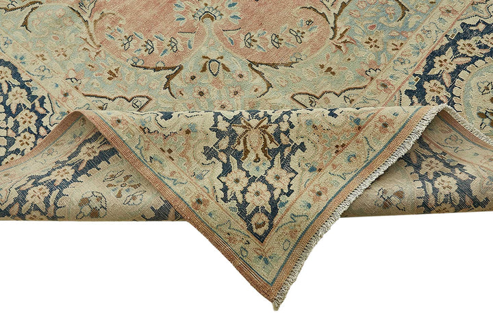 10x13 Beige Vintage Large Area Rug - 49711