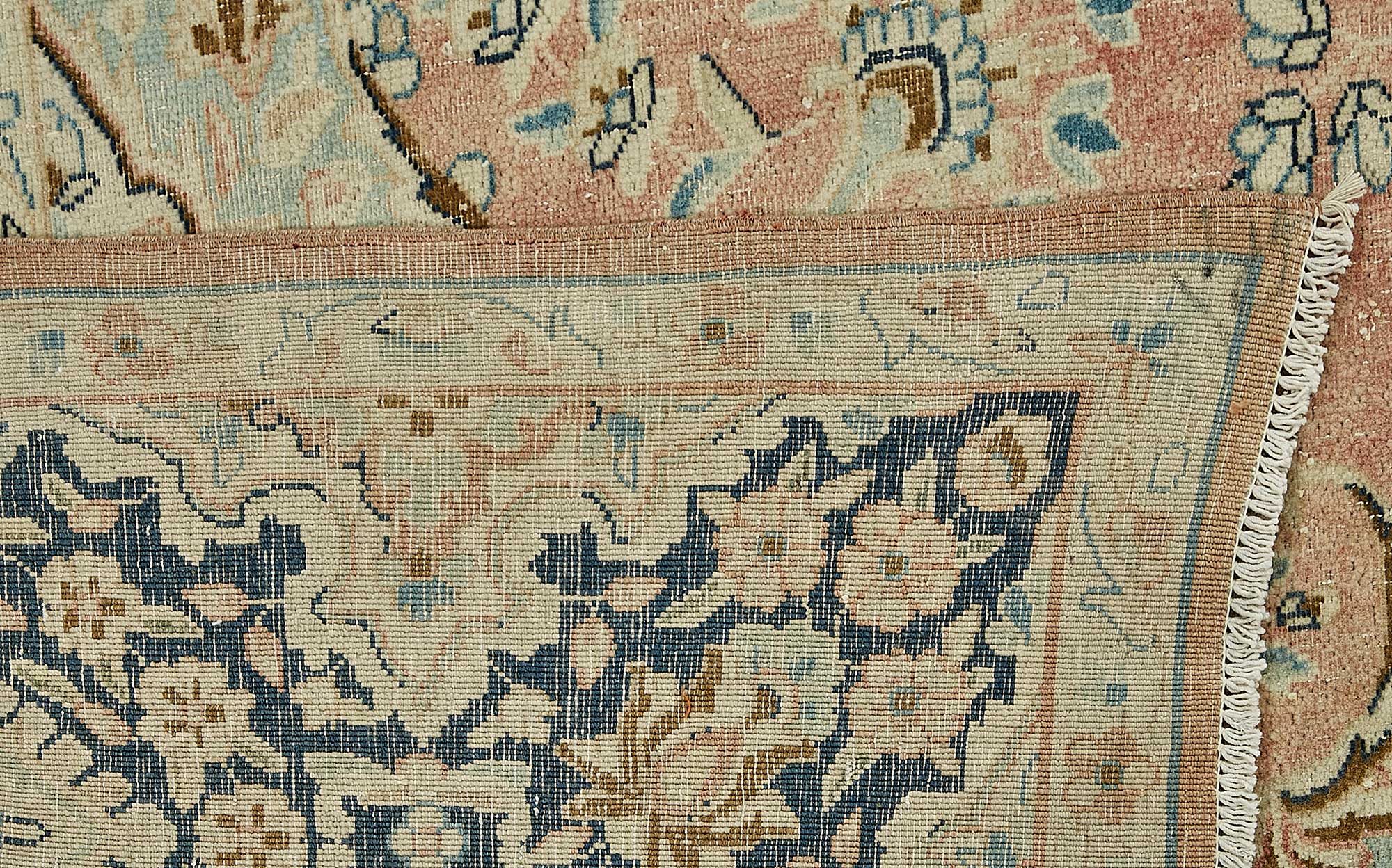 10x13 Beige Vintage Large Area Rug - 49711