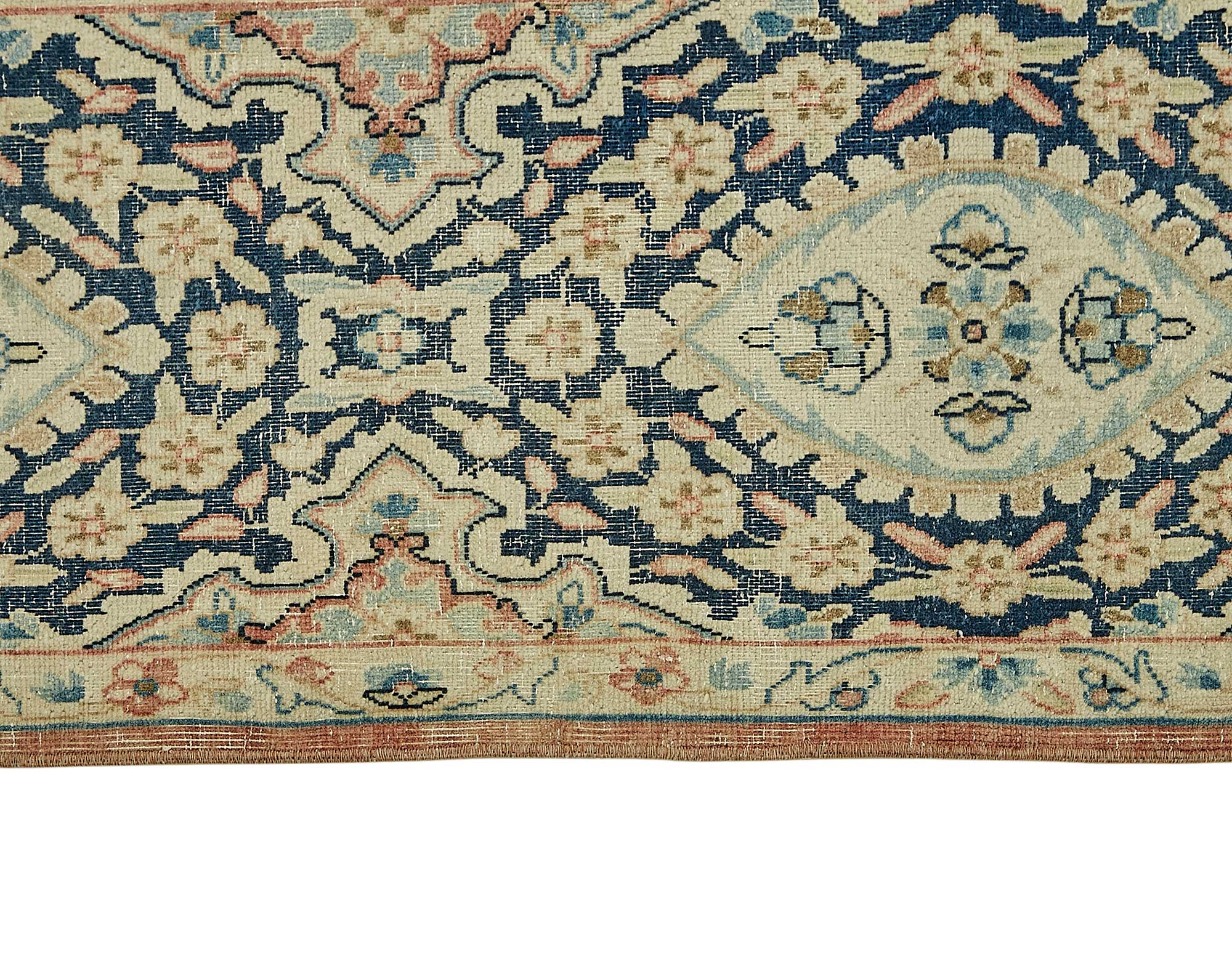 10x13 Beige Vintage Large Area Rug - 49711